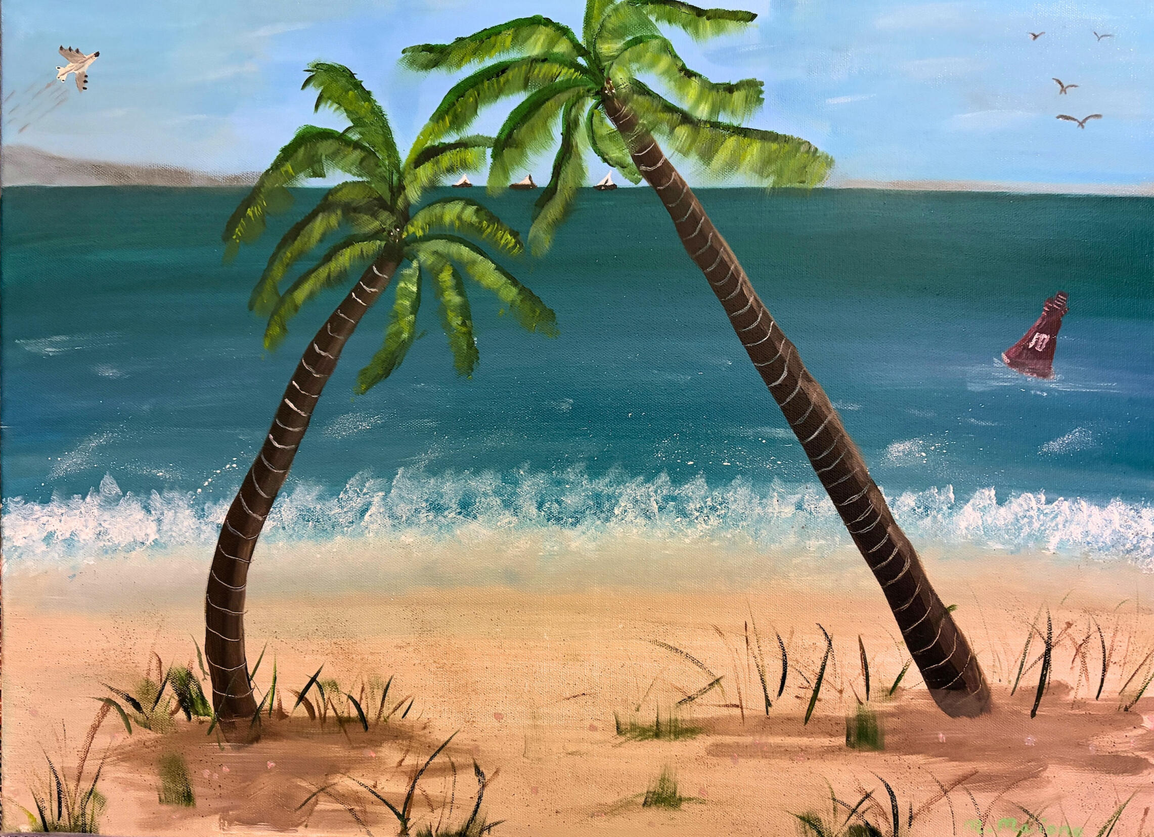 Kissing Palms